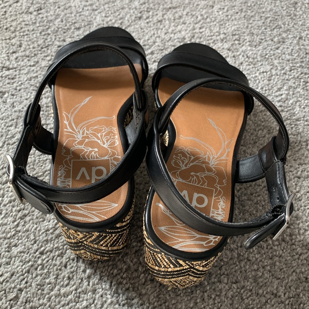 Platform sandals DV Target black and beige - Picture 4 of 7